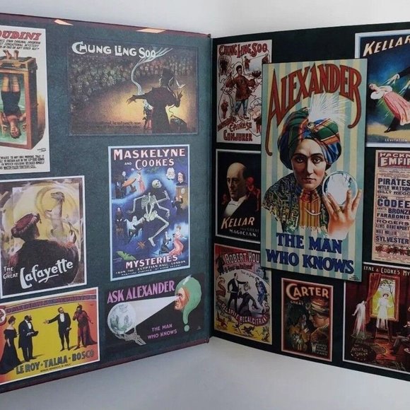 Hocus Pocus: A Tale of Magnificent Magicians Paul Kieve Magic Tricks HC Book - Picture 3 of 10